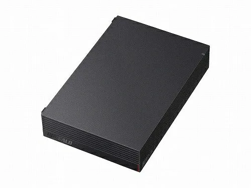 バッファロー BUFFALO HD-NRLD2.0U3-BA 2TB 外付けハードディスクドライブ スタンダードモデル ブラック