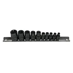 10 Piece External Torx Socket Set