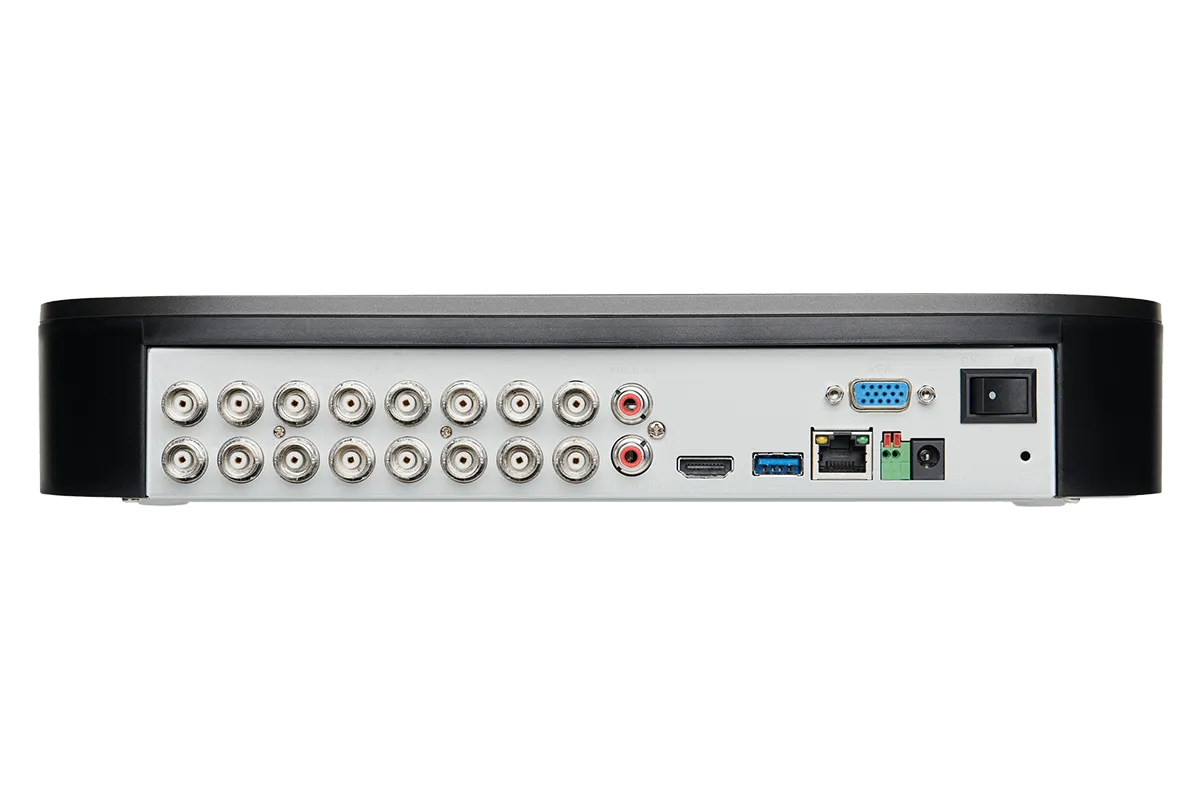 1080p HD Home security system with 8 outdoor cameras, 150ft night vision, 16 channel DVR with 2TB hard drive