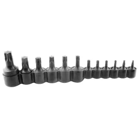12 Piece Internal Torx Socket Set