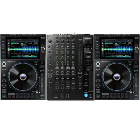 2X DENON DJ SC6000 PRIME & DENON DJ X1850 PRIME BUNDLE