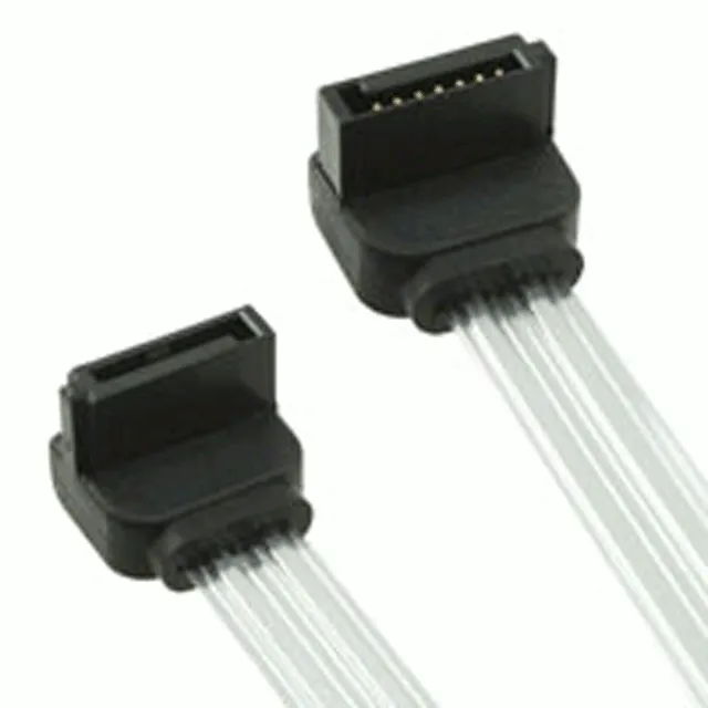 3M 0.6m Right Angle To Right Angle SATA 3.0 Cable Assembly 5602-11-0142A-600