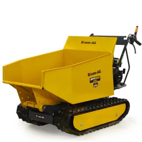 500kg Capacity Motorised Tracked Wheelbarrow, 6.5HP Briggs & Stratton