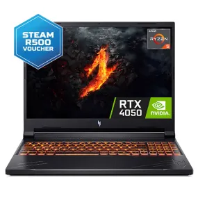 Acer Nitro V ANV16-41 AMD Ryzen 7 | 16GB DDR5 RAM | 512GB SSD | RTX 4050 6GB Gaming - Black