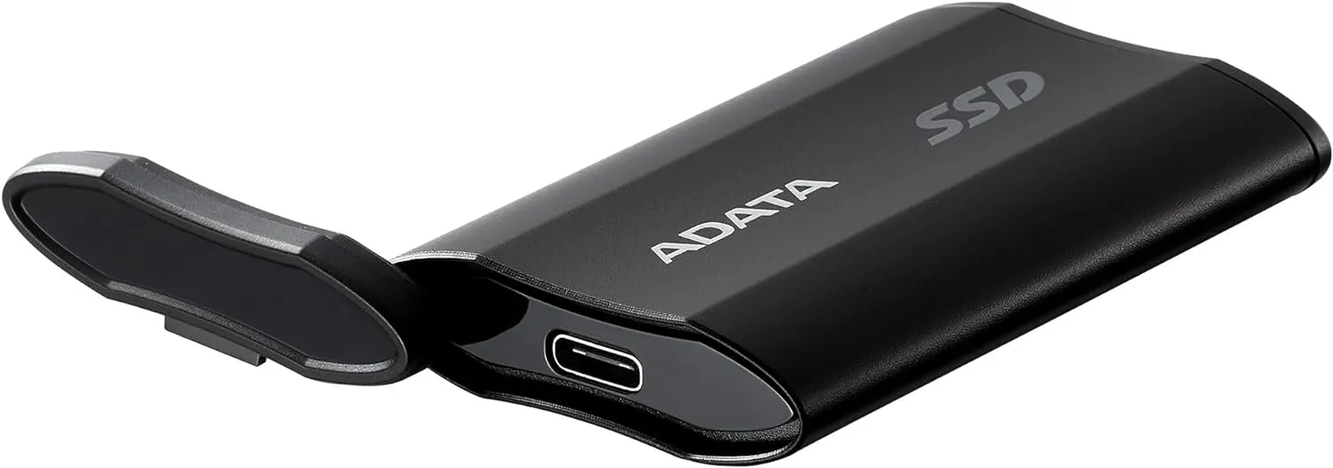 ADATA SD810 2TB Portable USB Type-C 3.2 Gen 2x2 Portable SSD - Black 黑色 (SD810-2000G-CBK,HD-SD812TK)