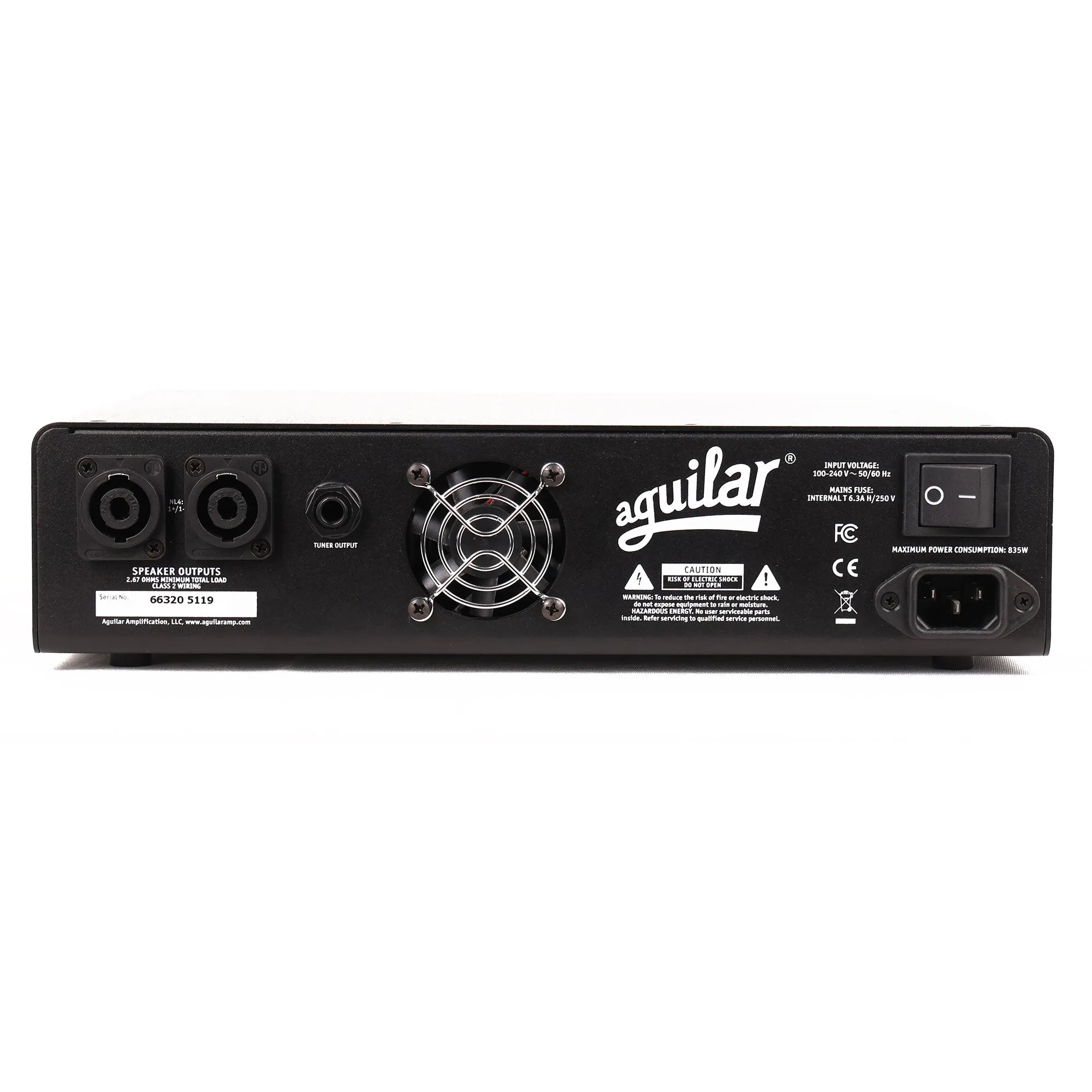 Aguiltar TH700 Tone Hammer 700 Bass Amplifier Head Used