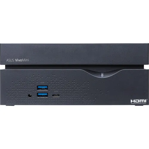 ASUS VivoMini VC66-C2 Mini Desktop Computer, Intel i5-10400, 2.90GHz, 8GB RAM, 256GB SSD, Win10H - VC66-C2B5012ZN