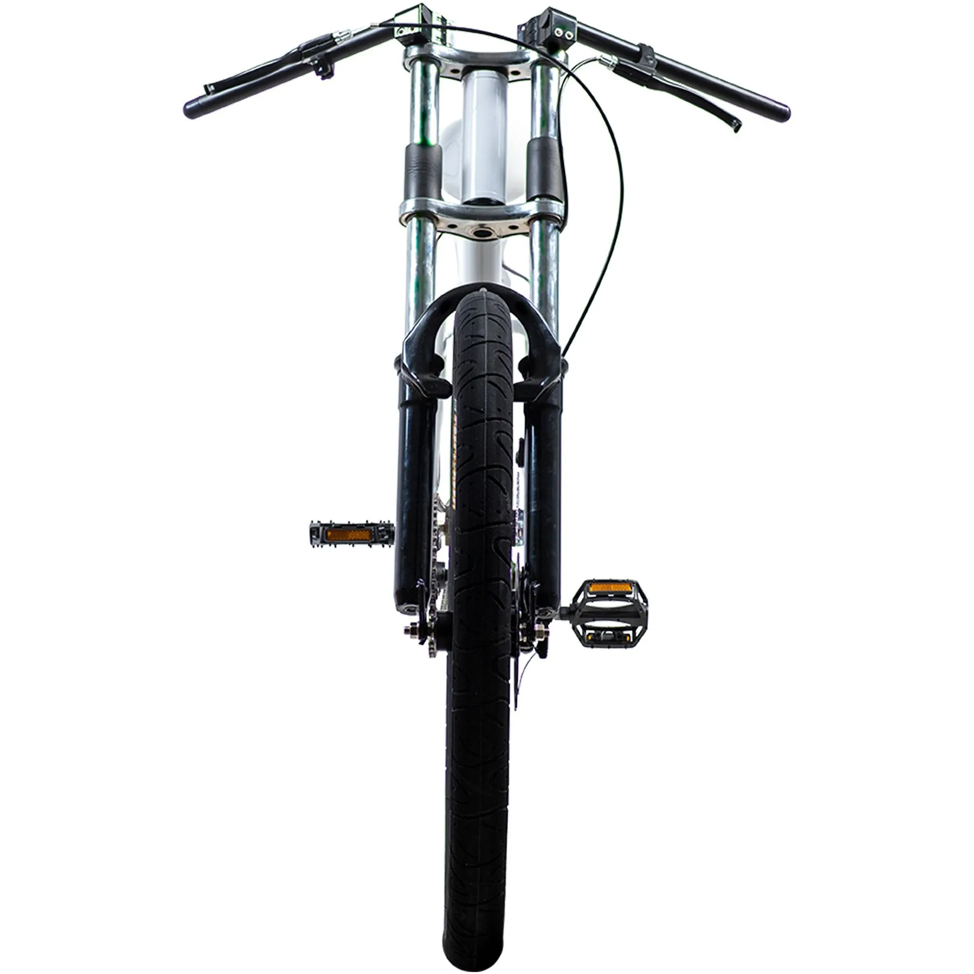 BBR Tuning F-ZERO Motor-Ready Motorized Bicycle - Brushed Aluminum
