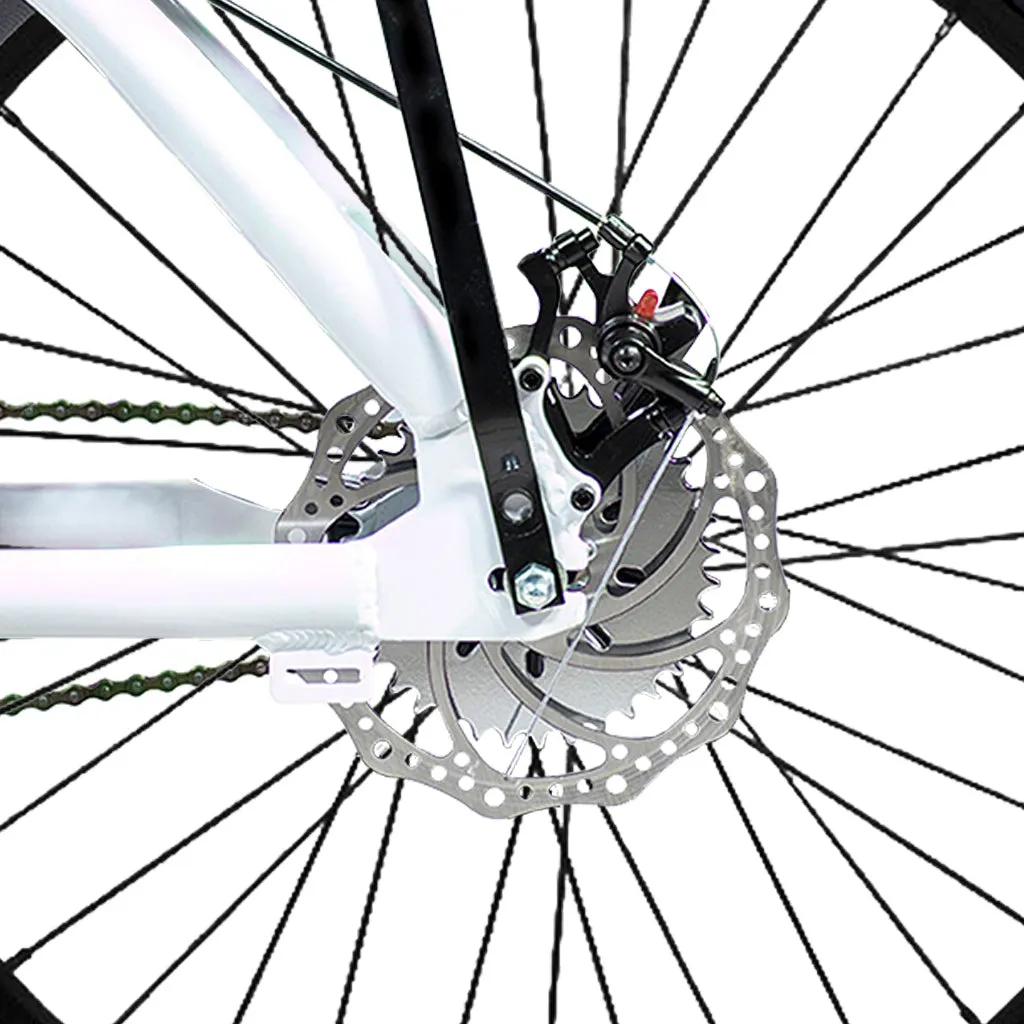 BBR Tuning F-ZERO Motor-Ready Motorized Bicycle - Brushed Aluminum