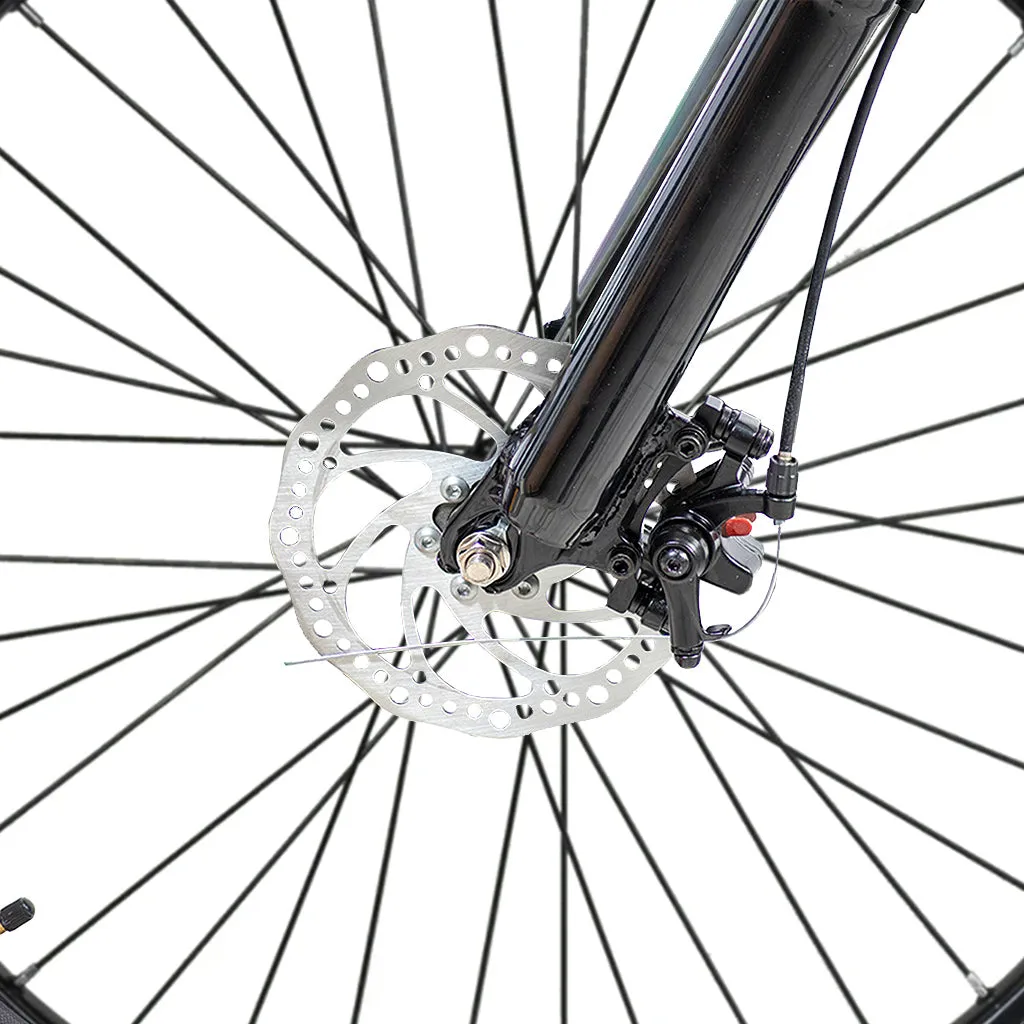 BBR Tuning F-ZERO Motor-Ready Motorized Bicycle - Brushed Aluminum