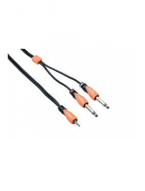 Bespeco SLYMSR180 - 3.5mm JK to RCA Male 1.8Meter