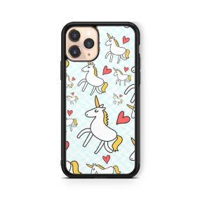 Blonde Unicorn iPhone Case
