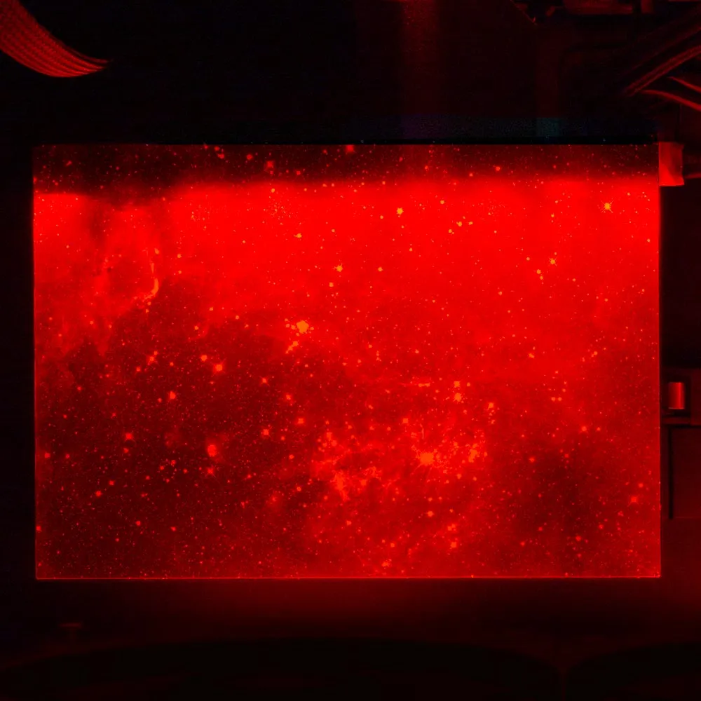 Blue Space RGB HDD Cover Horizontal
