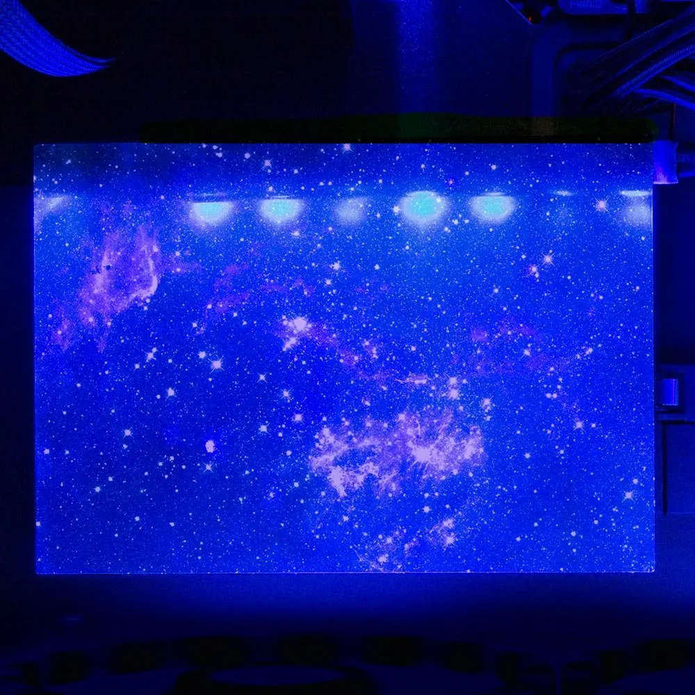 Blue Space RGB HDD Cover Horizontal