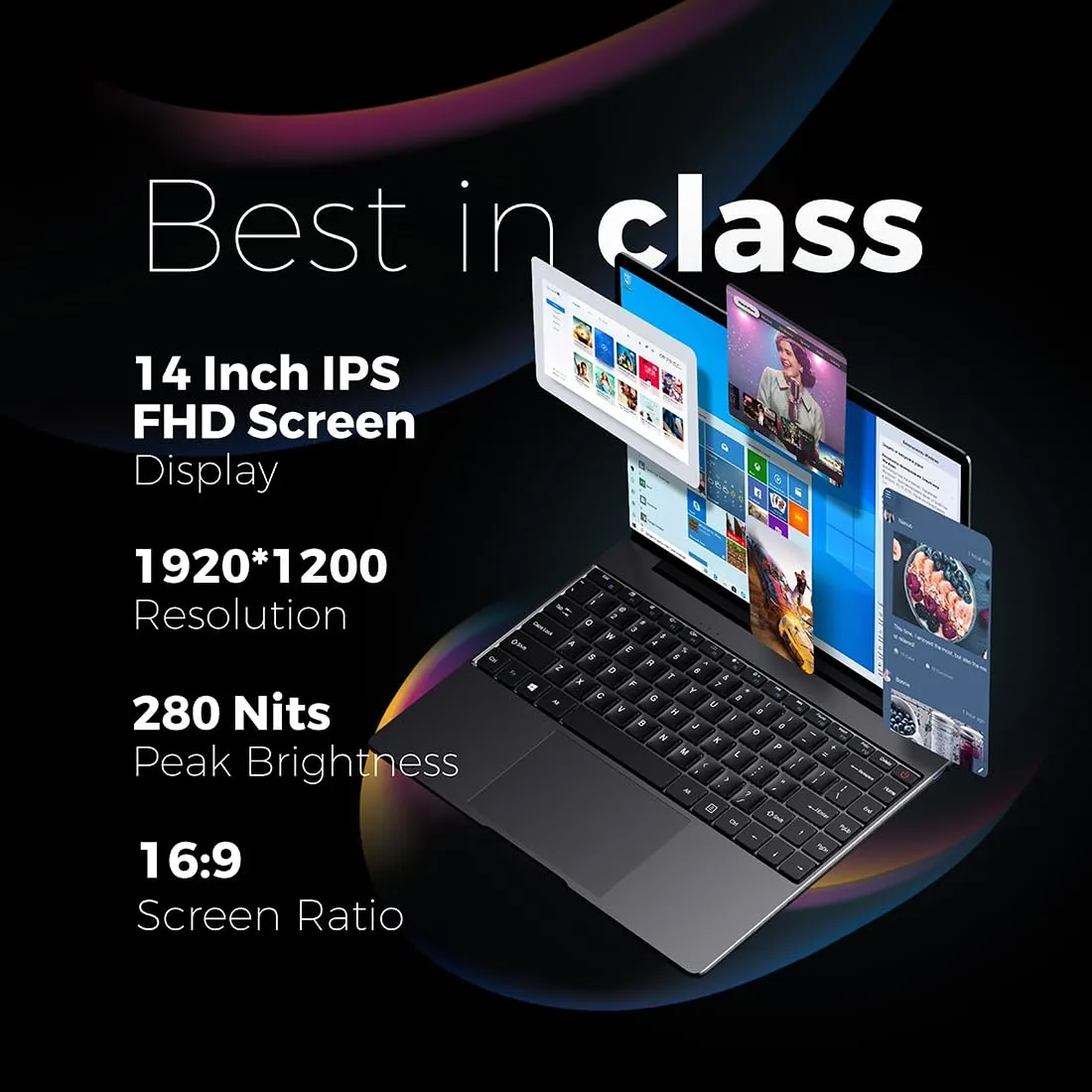 CHUWI CoreBook X (i5) 筆記型電腦 (14" 2160x1440 /Intel i5-12450H / 16GB DDR4 / 1TB SSD / Wifi6 BT5.1 / W11H) (2年保養)
