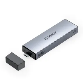 [CLEARANCE] ORICO NVMe / SATA to USB 3.2 Gen.2 M.2 Dual Protocols SSD Enclosure with USB-C Input, 10Gbps Fast Transmission Rate, 4TB Supported Capacity for Windows 8/10, macOS, Linux | M2PJL-C3