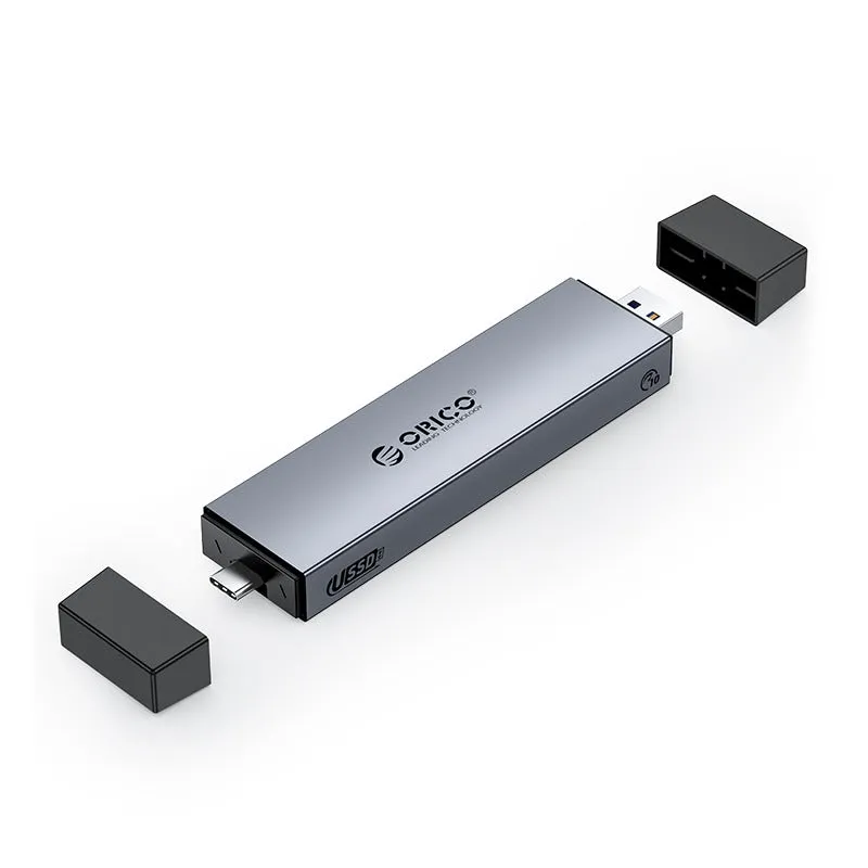 [CLEARANCE] ORICO NVMe / SATA to USB 3.2 Gen.2 M.2 Dual Protocols SSD Enclosure with USB-C Input, 10Gbps Fast Transmission Rate, 4TB Supported Capacity for Windows 8/10, macOS, Linux | M2PJL-C3
