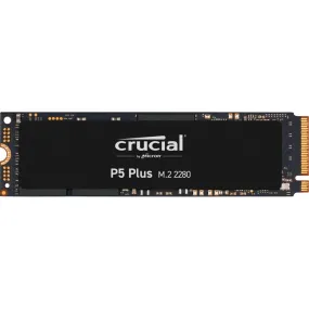 Crucial P5 Plus 500GB M.2 NVMe PCIe SSD - Black