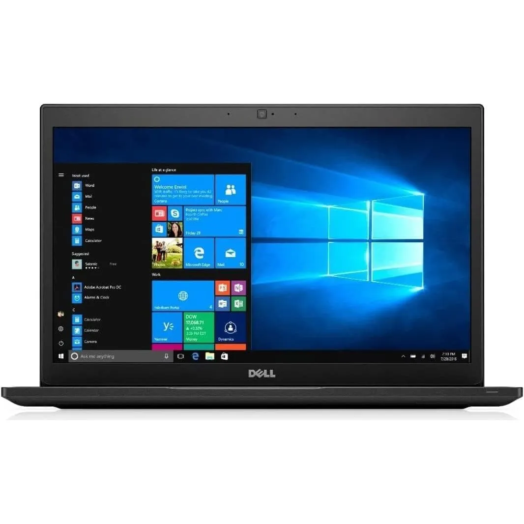 Dell Latitude 7480 - 14" Full HD - Intel Core i5-6300U, 8GB RAM, 256GB SSD, Windows 10- Black