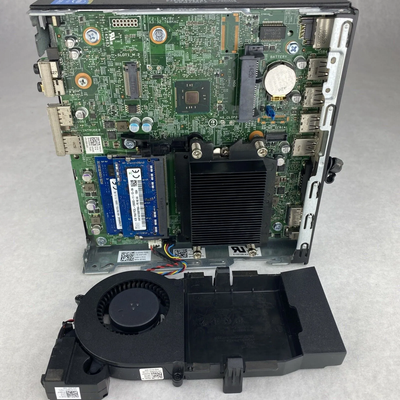 Dell OptiPlex 3020M Intel Core i3-4150T 3.0GHz 8GB RAM No AC No HDD OS