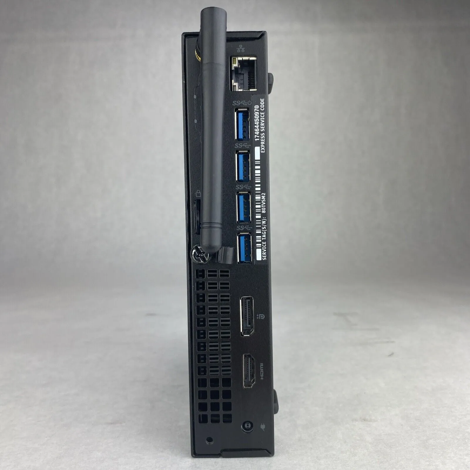 Dell Optiplex 7050 Micro Intel Quad Core i5-7500T 2.70GHz 1x8GB RAM No AC HDD OS