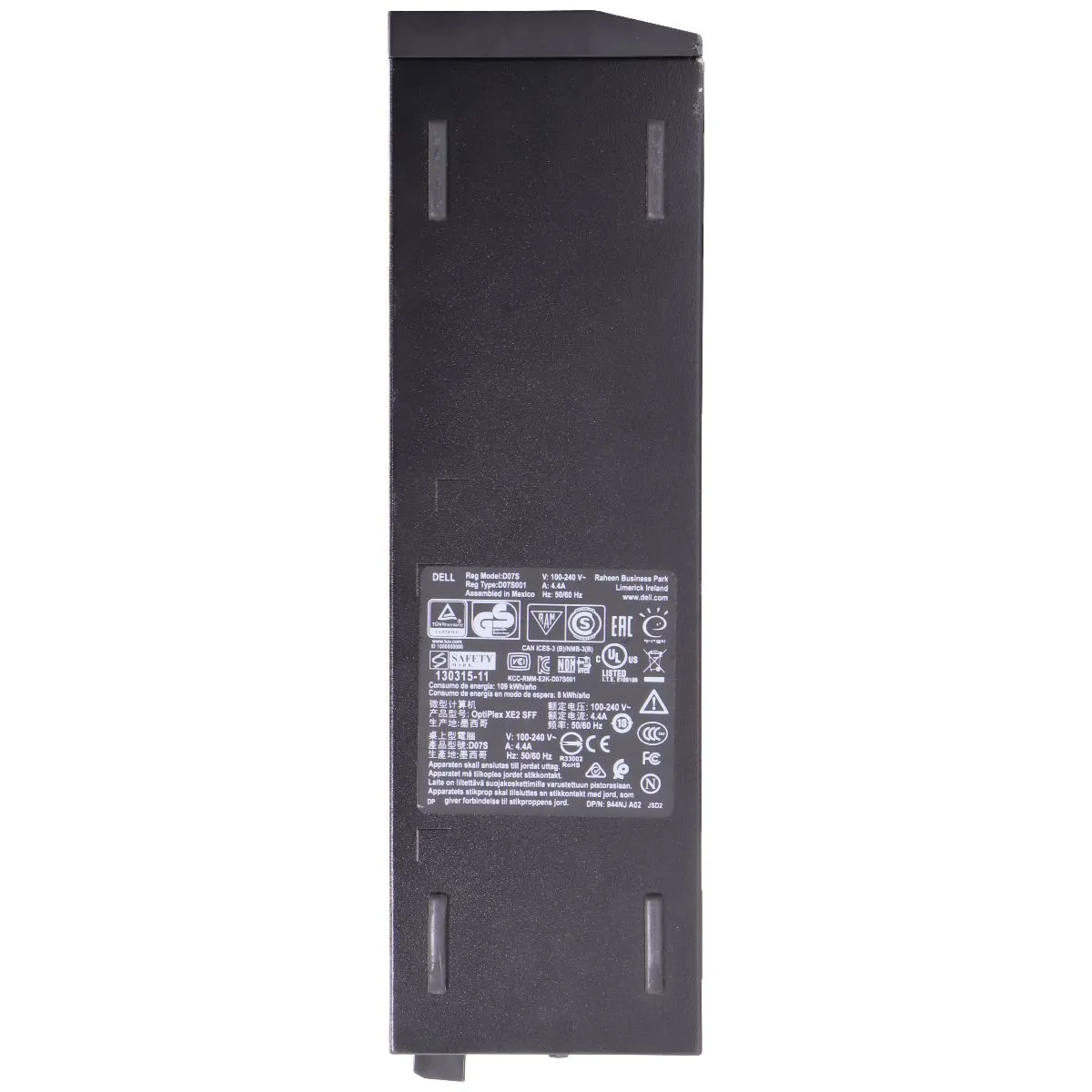 Dell Optiplex XE2 (D07S) SFF Desktop i5-4570S/500GB HDD/4GB/10 Home