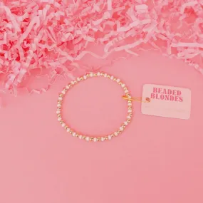 Demi Bracelet  Luster White