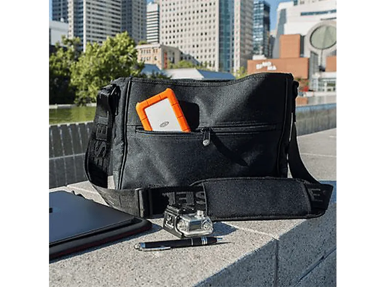 Disco duro 2 TB - Lacie Rugged, USB-C 3,0