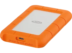 Disco duro 2 TB - Lacie Rugged, USB-C 3,0