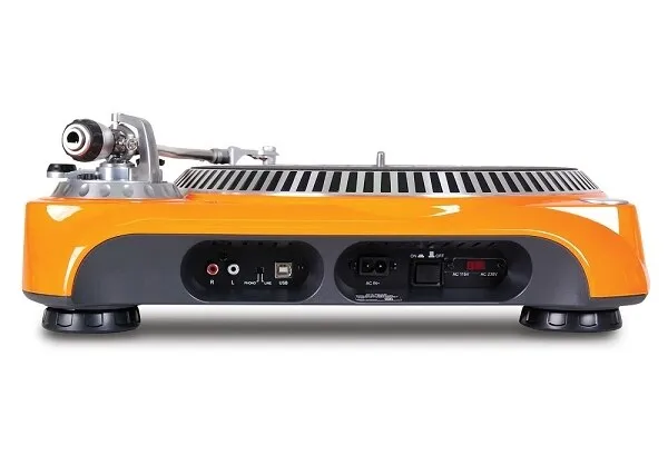 DJ-Tech SL-1300 MK6 Quartz Drive DJ Turntable - Orange