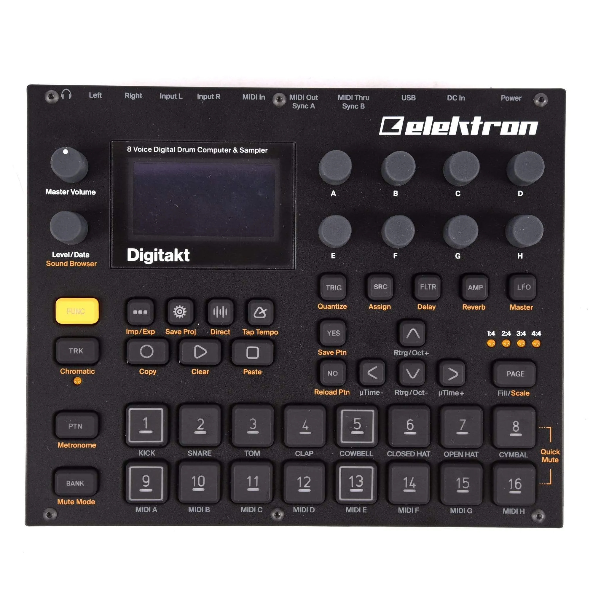 Elektron Digitakt 8-Voice Digital Drum Machine & Sampler