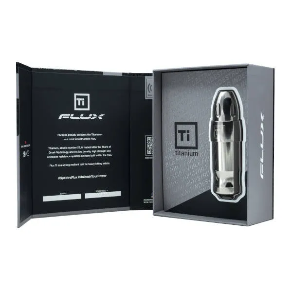FK Irons Titanium Limited Edition Spektra Flux Wireless Pen Machine