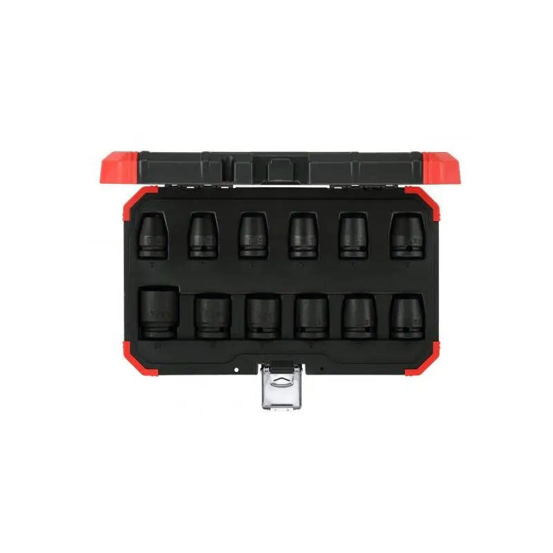 Gedore R63003012 Impact Socket Set 1/2" Drive 12 Pcs