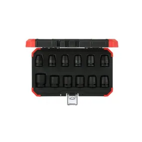 Gedore R63003012 Impact Socket Set 1/2" Drive 12 Pcs