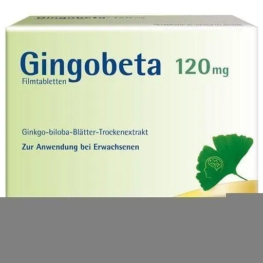 GINGOBETA, ginkgo leaf 120 mg film-coated tablets