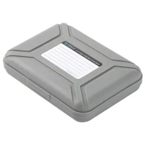 Hard Drive Case Protective Storage for 3.5" HDD Portable Anti-static(GRAY)