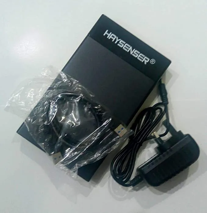 Haysenser 3.5" SATA External Hard Drive Enclosure USB 3.0