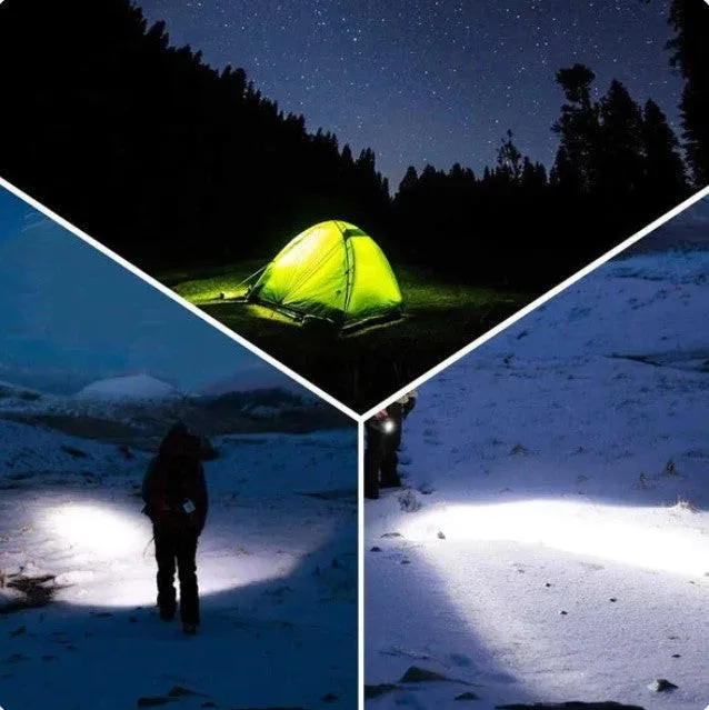 High-Brightness Rechargeable LED Flashlight