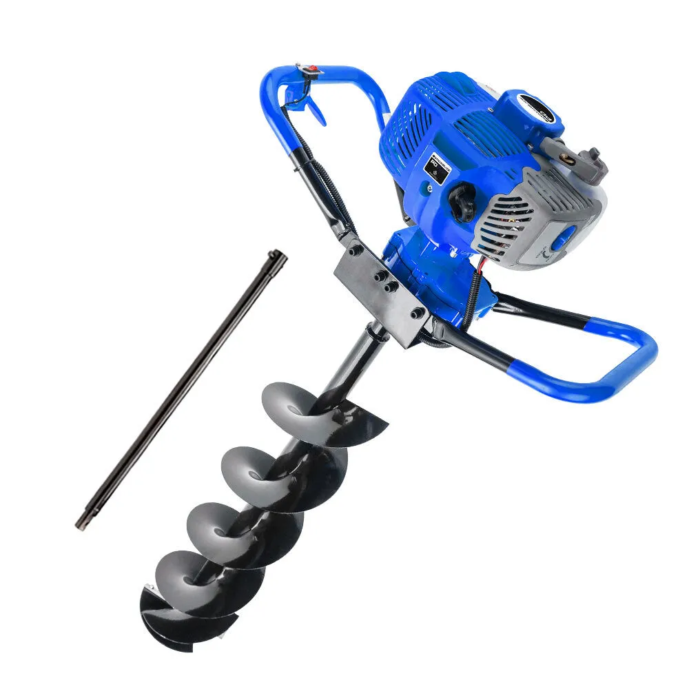 High Output 62cc Post Hole Digger Petrol Drill Powerblade