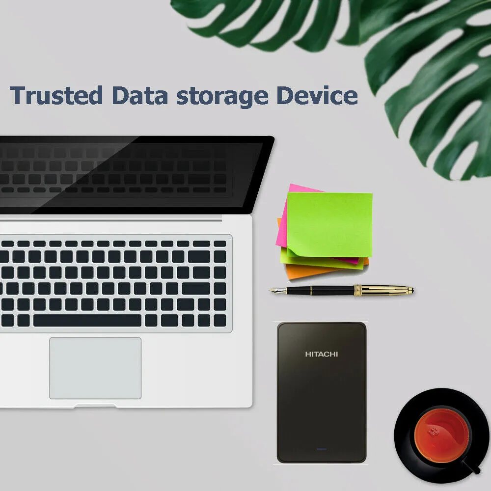 Hitachi Touro Mobile 2.5" 320GB External Hard Drive USB 2.0 HDD, HTOLMXEA3201ABB