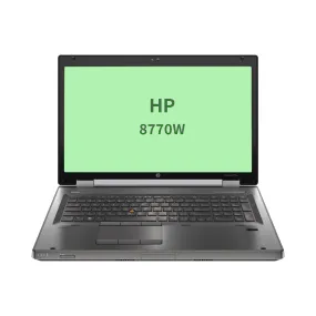 HP Elitebook 8770W 17" (2.60GHz Intel i5-3320m, 8GB, 256GB SSD)