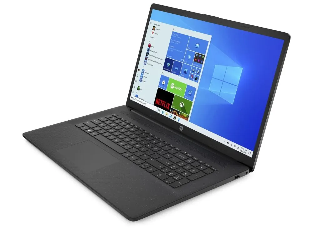 HP Laptop 17-cn - Intel Quad-Core 8GB RAM 256GB SSD Windows 11 Home 17.3" IP FHD Screen