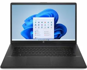 HP Laptop 17-cn - Intel Quad-Core 8GB RAM 256GB SSD Windows 11 Home 17.3" IP FHD Screen