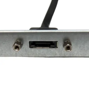 HP SATA to eSATA I/O Plate & Cable Standard / Low Profile 483944-001 483942-001
