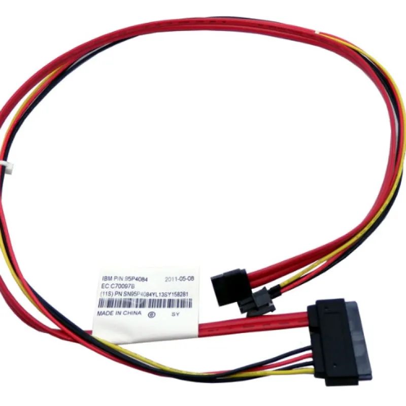 IBM 27-inch SAS 29-Pin to SATA Cable Assembly 95P4084