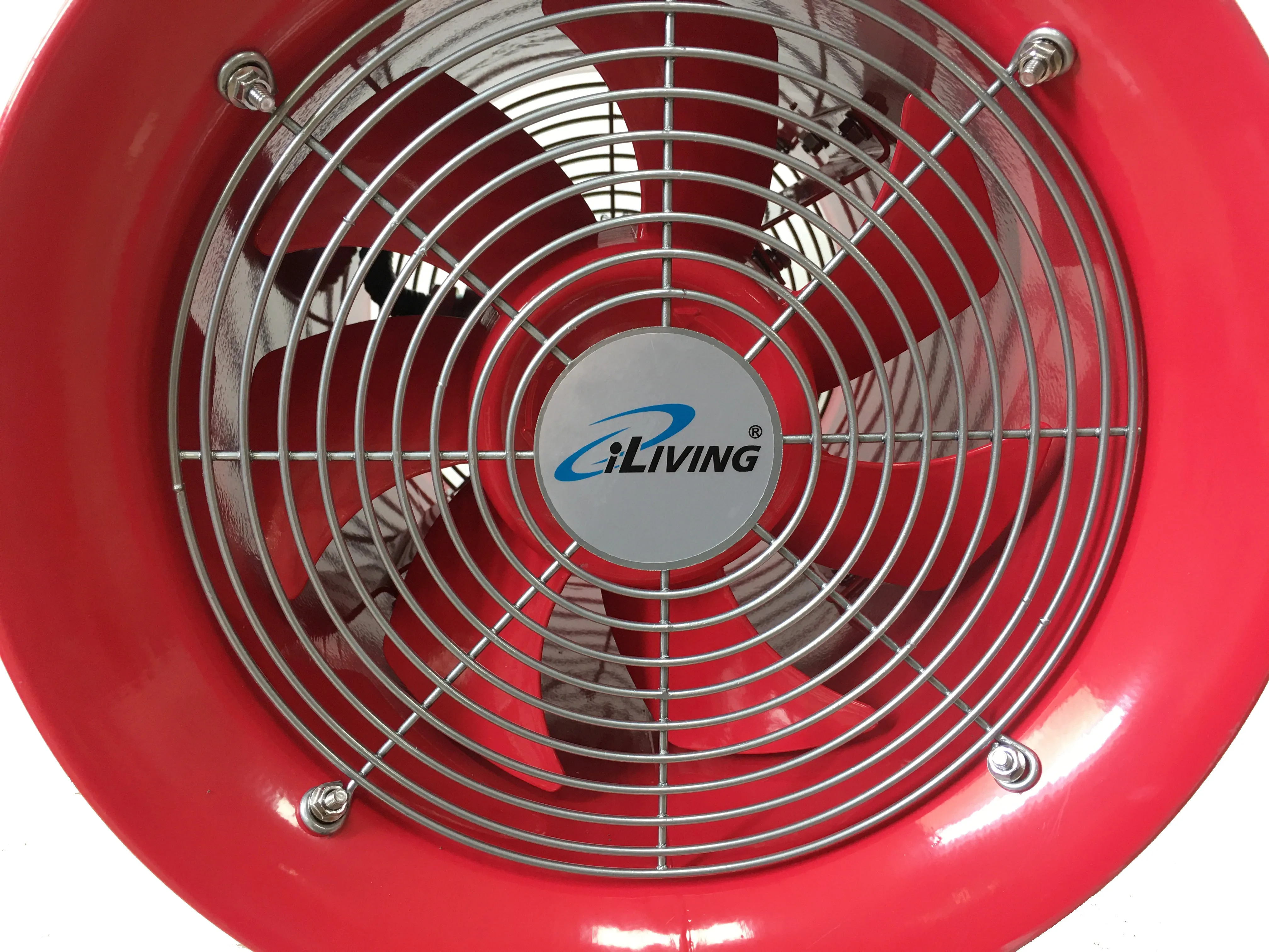 iLIVING - ILG8EF10EX Explosion Proof Utility High Velocity Blower, Fume Extractor, Portable Exhaust and Ventilator Fan, Air Ventilation with 1943 CFM, 3300 RPM (10 Inch)