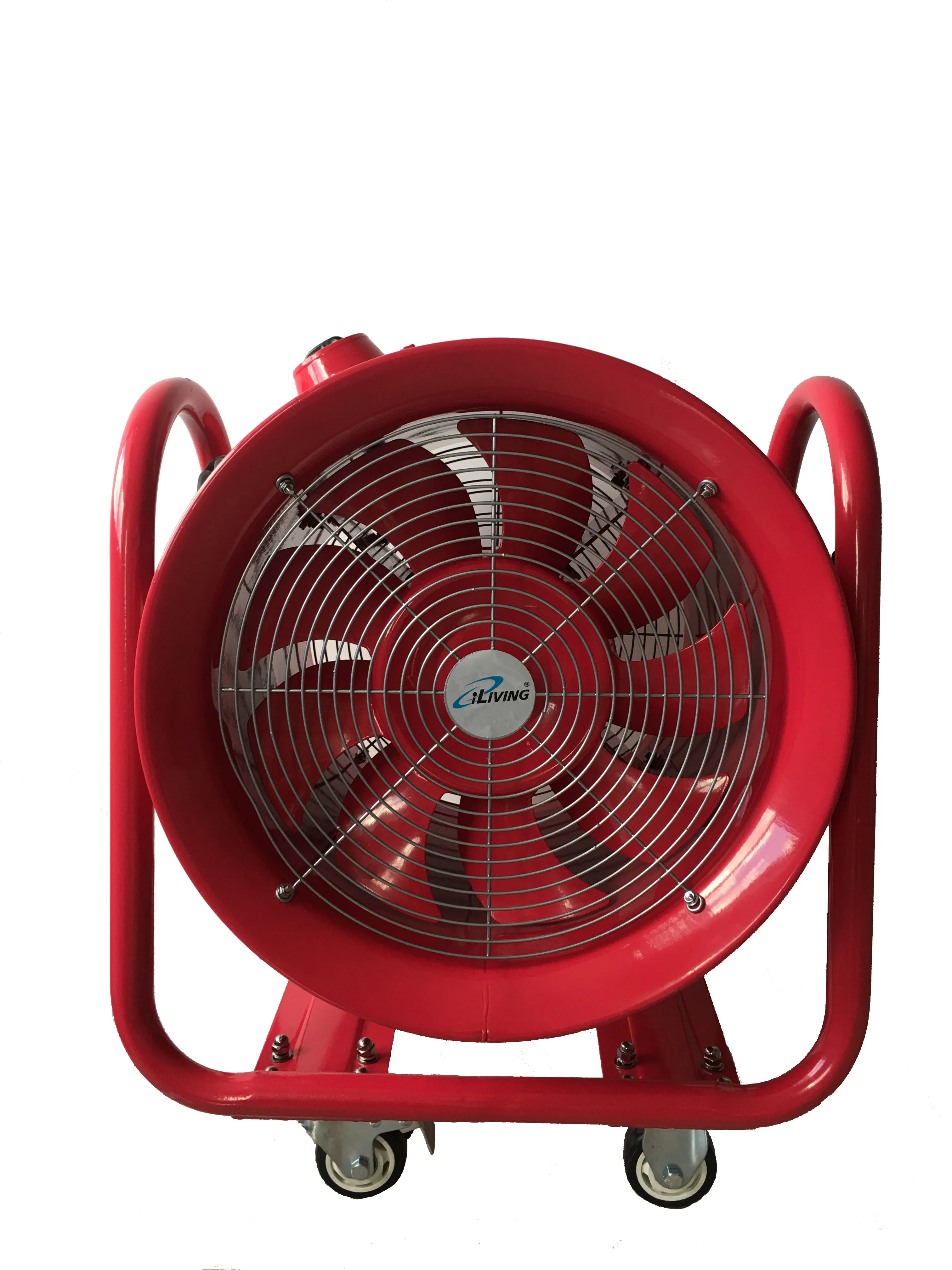 iLIVING - ILG8EF16EX Explosion Proof Utility High Velocity Blower, Fume Extractor, Portable Exhaust and Ventilator Fan, Air Ventilation with 4240 CFM, 3300 RPM (16 Inch)