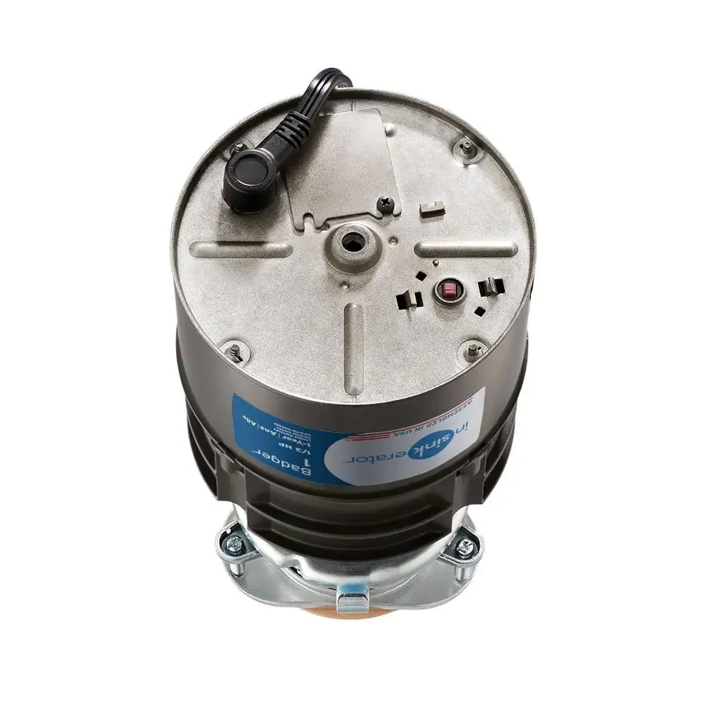 InSinkErator Badger 1 Standard Series 1/3 HP Garbage Disposal with Power Cord