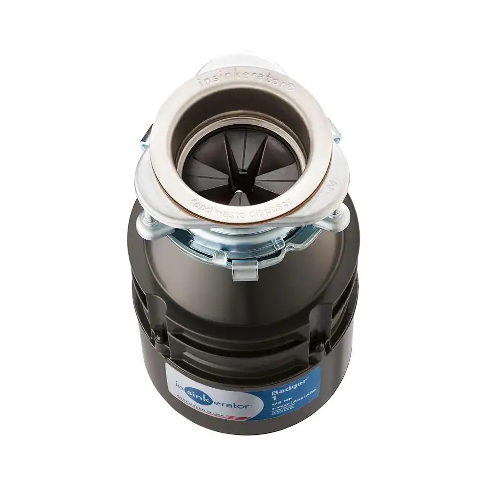 InSinkErator Badger 1 Standard Series 1/3 HP Garbage Disposal with Power Cord