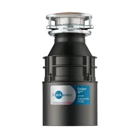 InSinkErator Badger 5XP Power Series 3/4 HP Garbage Disposal without Power Cord